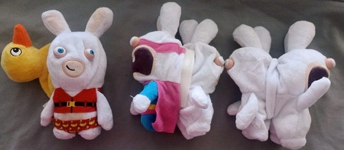 Peluche plush lapin crétin - peluche,