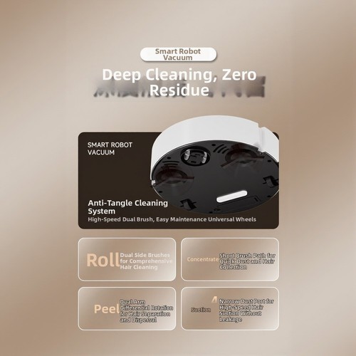 Aspirateur robot intelligent