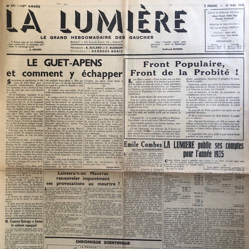 Journal lumiere 05 - la,