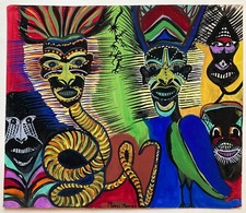 Ecole Poto Poto gouache