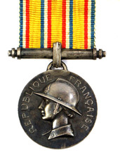 Médaille d'honneur des sapeurs pompiers -France ( matériel original )