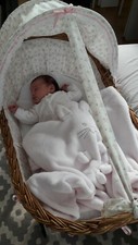 Berceau bébé osier - berceau,