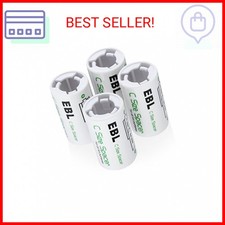 EBL C Size Battery Adapters