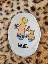 PLAQUE DE PORTE WC TOILETTE EN