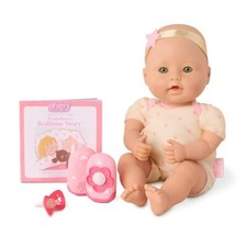 - Bed Time - Poupée Nouveau-né à Corps Souple de 30 cm avec Livre d'histoire ...