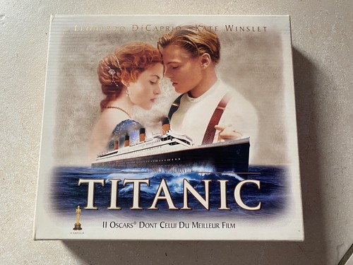 Coffret titanic cassette vhs - titanic,