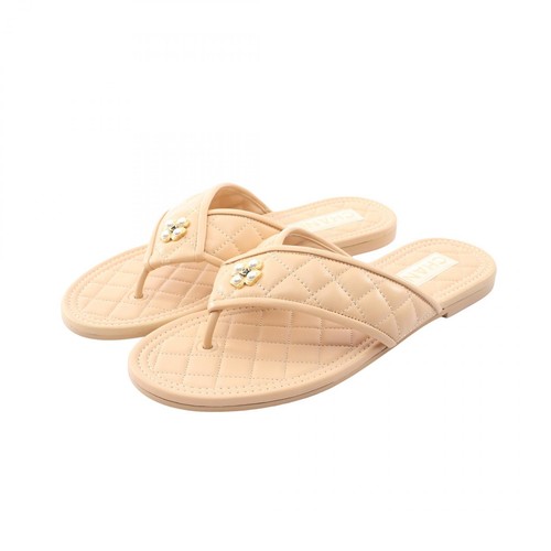 Sandales plates chanel - sandales,