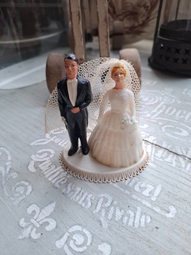 Figurine ancienne couple de - figurine,