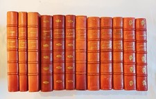 Lot 12 Romans Anciens / Reliure Demi-cuir