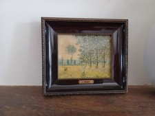 Patit tableau helca Claude Monet tableau Champs au printemps