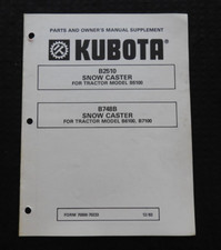 Kubota B5100 B6100 B7100