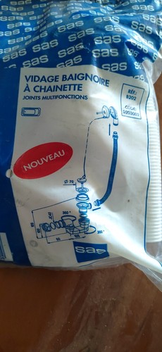 Kit vidange baignoire