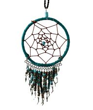 Dreamcatcher Suspension Attrape-rêves capteur Ø 5.5cm Turquoise  - 1706  A16
