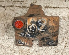 plaque immatriculation arriere terrot magnat debon 100 M344  mtr m3t MTR MTK