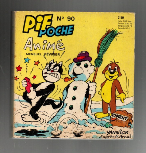 Pif poche editions - pif,