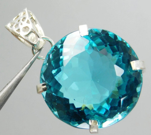 Naturel 110 topaze bleu - ct,