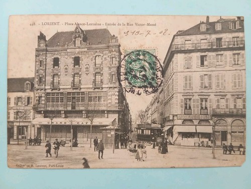 Cpa lorient place - place, alsace