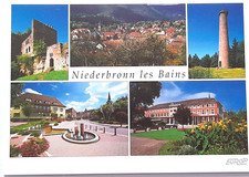 Carte postale - Niederbronn les Bains (67) - 5 vues en 2002