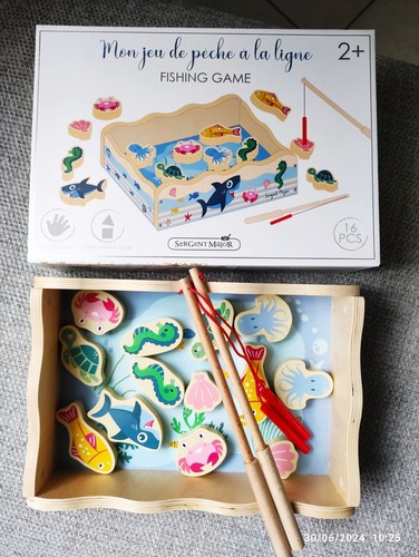Jeu peche la ligne - jeu, de