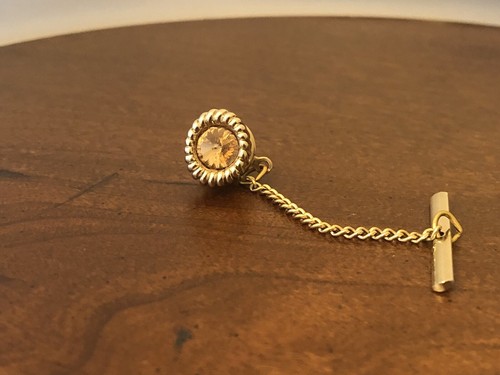 Tie tack volcano orange - tie, rivoli