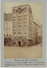 Originale Photo 19ème - BELGIQUE - Bruges - Maison du Lion de Flandre