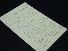 Daniel LAFORE - lettre