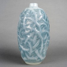 Vase Ronces Verre Opalescent