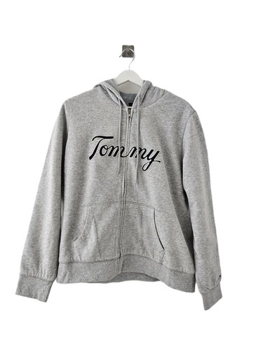 Sweat zippé gris tommy - gris,