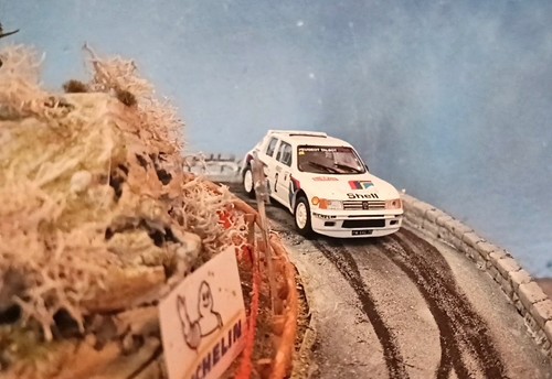 Diorama rallye monté carlo - montÉ,
