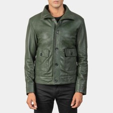 Blouson motard homme rétro