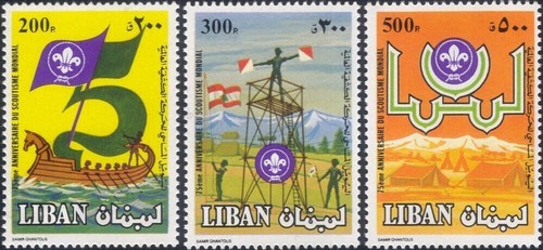 Liban 1983 scouts - scouts,, scoutisme