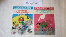 LOT de 2 BD Gaston lagaffe -