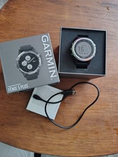 Garmin fēnix 5 Plus Sapphire 47mm Boîtier Noir, Bracelet Noir Montre GPS...