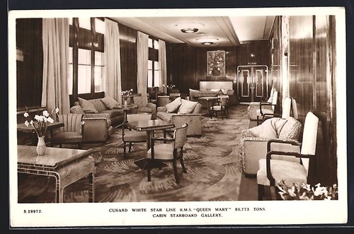 Carte postale paquebot rms - carte,