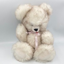 Ancienne peluche ours blanc