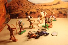 COMANSI JECSAN REAMSA OLIVER PECH HERMANOS LAFREDO LOT DE 9 AMERINDIENS 1/43 ème