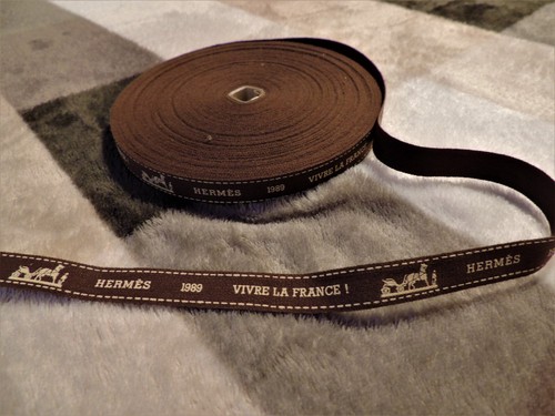 Ruban bolduc hermes vintage - bolduc,