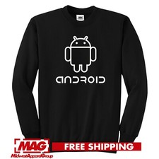 ANDROID BLACK CREWNECK Logo