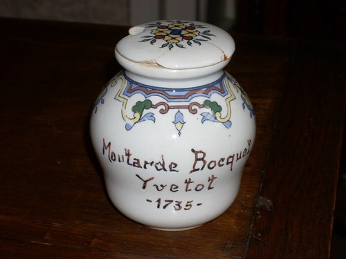 Pot moutarde bocquet - pot,