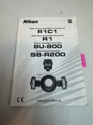 Nikon speedlight r1c1 - r1c1, r1
