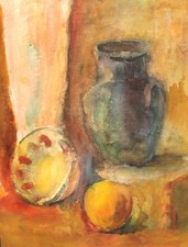 TABLEAU AQUARELLE VINTAGE POST