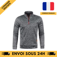 Pull à col roulé pour hommes sweat-shirt pour hommes