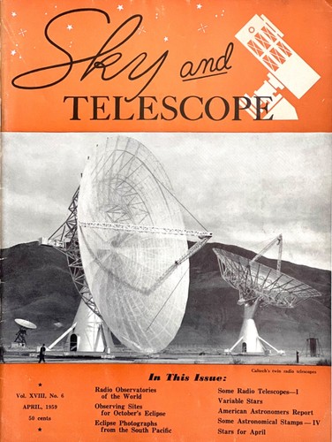 Sky and telescope april 1959 - and,