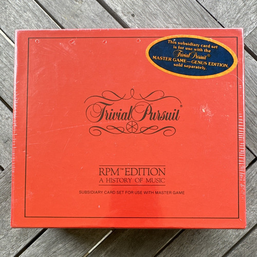 Trivial pursuit rpm edition - trivial,
