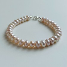 Bracelet argent perles - bracelet, de
