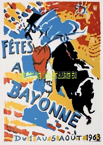 Fêtes bayonne 1953 - fêtes,