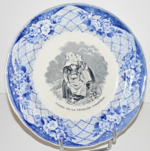 124 assiette ceramique - -n°,