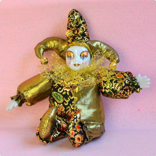 Poupée décorative articulée - poupée,