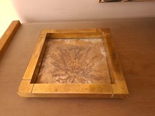 VIDE POCHE EN LAITON VINTAGE , HERBIER