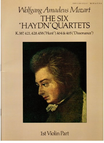 Mozart quatuors dédiés - :,